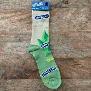 5/$20 NEW Adult Snapple Green Tea Socks